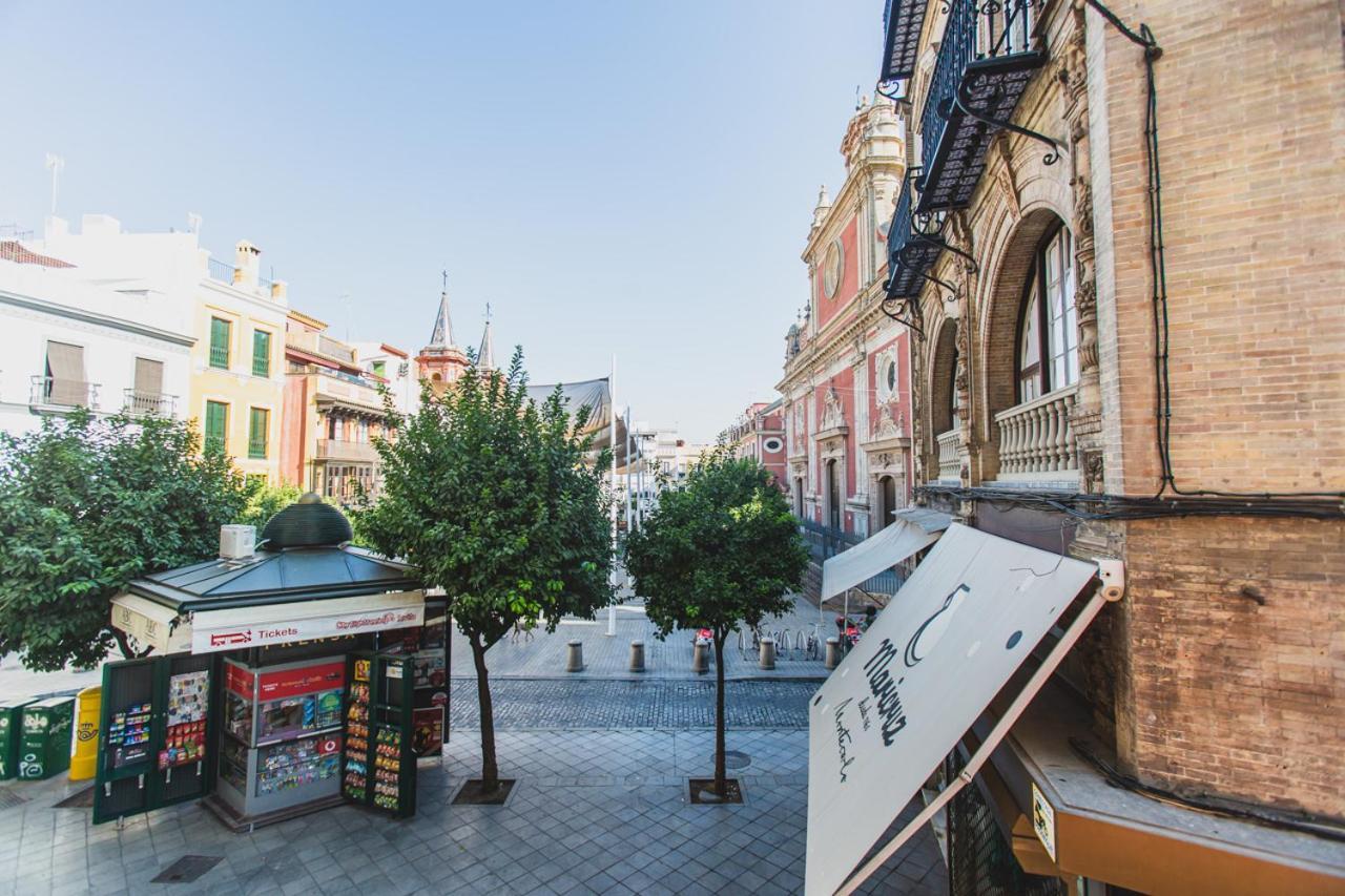 Casa Plaza Salvador Lägenhet Sevilla Exteriör bild